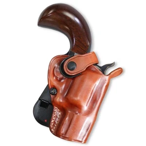 Leather Paddle Holster Fits, Uberti 1873 Cattleman 357 Mag 3.5" Barrel #1837# - Picture 1 of 9