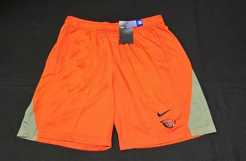 Nike Oregon State Beavers Football Shorts Orange Men’s  AR6843-891 Cover