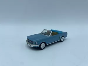 MODELLINO AUTO FORD MUSTANG CONVERTIBLE CELESTE - NEWRAY - SCALA 1:43 "NO BOX" - Foto 1 di 4
