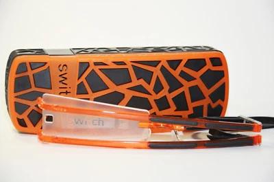 Switch it combi 171 Wechselbrille Brille Damen orange randlos Neu - Bild 1 von 3