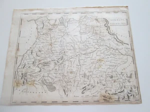 1806 CADELL AND DAVIES ATLAS MAP, "GERMANY South of the Mayn" - Picture 1 of 2