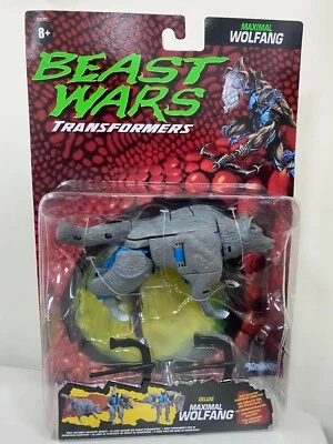 HASBRO TRANSFORMERS VINTAGE BEAST WARS MAXIMAL WOLFANG ACTION FIGURE - Image 1 of 4
