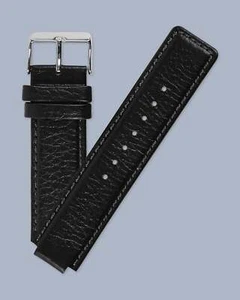 Pandora SW1171 Genuine Black Leather Strap with Buckle Notched 14mm x 22mm - Picture 1 of 6
