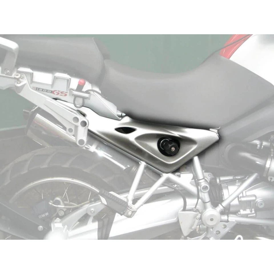 Paneles de relleno piramidales metálicos plateados BMW R1200 GS 2004-2012 Foto 1 de 1