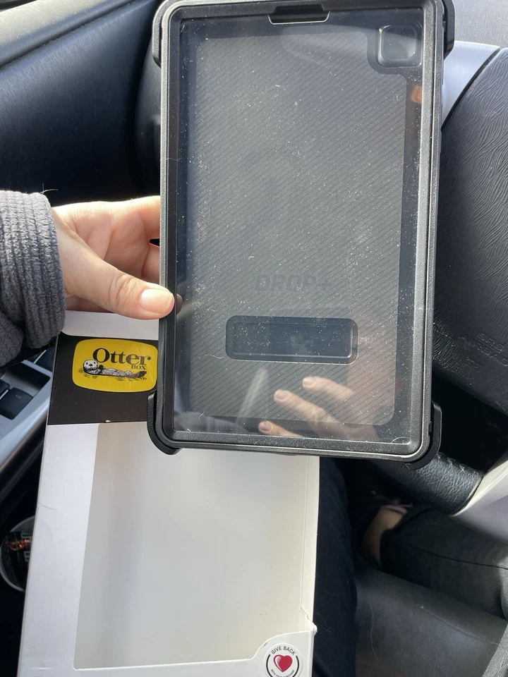 Otterbox Defender Series Case for Samsung Galaxy Tab A7 Lite - Black NEW OPEN - Image 1 of 1