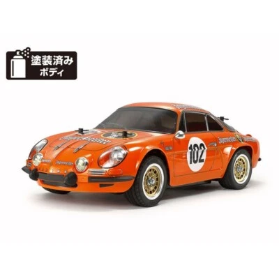 TAMIYA 1/10 RC ALPINE A110 JAGERMEISTER 1973 M-06 CHASSIS Assembly Kit 58708 new - Image 1 of 4