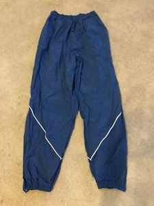 Pantalones militares PT USAF azules hombres grandes largos calentamientos usados Phy Trng #2240 - Imagen 1 de 5