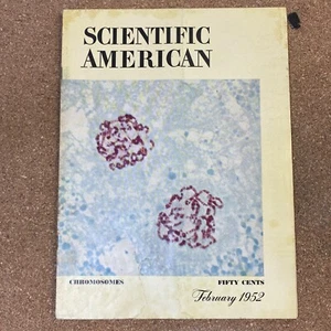 Scientific American 1952 February Carbon Dating Shale Oil Frostbite Palomar - Picture 1 of 2