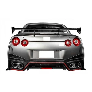 NSM Design Fit Nissan GTR R35 CBA DBA Carbon Fiber Trunk Wing Spoiler 2009 up - Picture 1 of 6