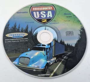 Cross Country EE. UU. 2 PC Juego Cross Country Camión 18 Ruedas Simulador De Colección - Imagen 1 de 4