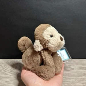 AUTENTICO❗️Jellycat piccola scimmia sbavatura - Nuovo con etichette - Spedito lo stesso giorno! - Foto 1 di 6