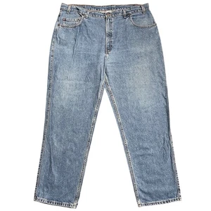 1998 Levi Strauss & Co 545 Loose Fit Jeans Mens W44 L32 Blue Denim - Picture 1 of 9