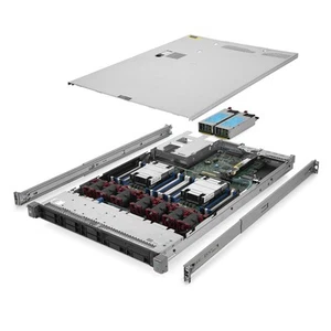 HP ProLiant DL360 G9 Server E5-2637v3 3.50Ghz 4-Core 32GB RAM 8x 1TB SAS Rails - Picture 1 of 5