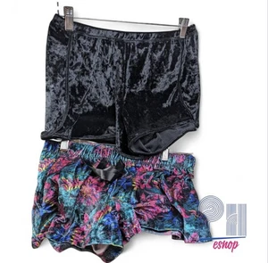Tart Intimates PAIR Pajama Lounge Shorts Womens Medium Casual Stretch x2 - Picture 1 of 9