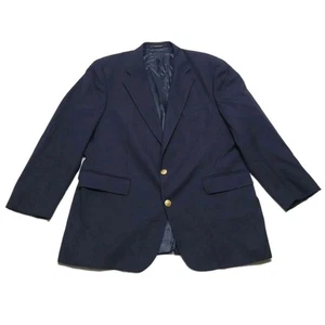Chaps Ralph Lauren 46T Navy 100% Wolle Goldknopf Herren Blazer Sport Mantel Jacke - Bild 1 von 18