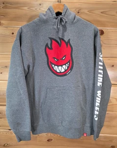 The Spitfire Wheels Fireboy Hoodie Pullover Men Medium Stain Distress - Picture 1 of 12