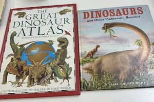 Vintage Dinosaur Books Lot Of 2 - Picture 1 of 24