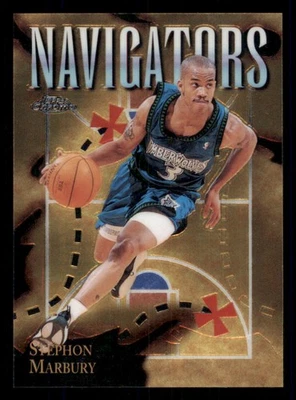 1998-99 Topps Chrome Season's Best #SB4 Stephon Marbury - Image 1 of 2