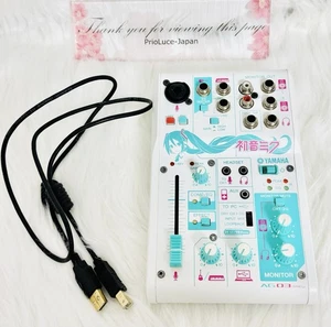 YAMAHA AG03 MIKU Audio Mixer Hatsune Miku Edition Used - Picture 1 of 22