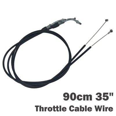 35inch Throttle Cable Wire Set for Harley Davidson Sportster XL883 XL1200 90cm - Image 1 of 4