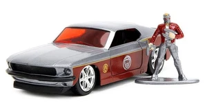 JADA TOYS, FORD Mustang Fastback con statuetta di Star Lord 1969 I GUARDIANI ... - Foto 1 di 4
