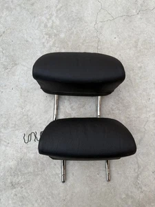 PAIR OEM BMW E46 325ci 330ci M3 01-05 Coupe Rear Seat Headrest Left & Right OEM - Picture 1 of 11