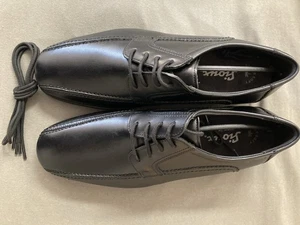 Sioux Herrenschuhe Buisiness Schnürschuh Schwarz Leder Gr. 45 - Bild 1 von 4