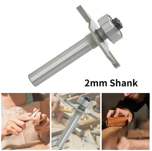 For Knock On furniture T Trim Router Campervan Motorhome 2 Sizes Slot Cutter Bit - Picture 1 of 13