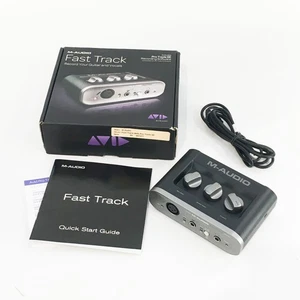 M-AUDIO Fast Track USB Interface Recording Tool - Boxed VGC - Picture 1 of 9