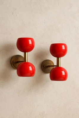 Diabolo Wall Sconce 1950's Mid Century Modern Italian Wall Light Christmas Gift - Image 1 of 4