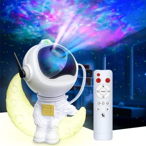 LED Astronaut Projektor Sternenhimmel Lampen Galaxy Nebula Nachtlicht Kinder - Bild 1 von 13