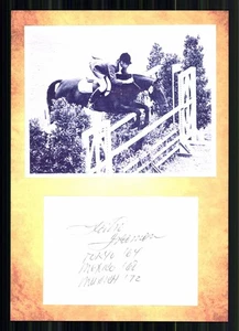 Kevin John Freeman Jinete Americano 2. Olympia 1964/68/1972 + G 45089 - Imagen 1 de 2