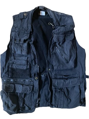 Fox Outdoor Hunting Fishing Tactical Vest Black Small Medium Large ? Men’s Zip - Image 1 of 4