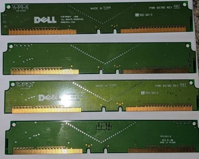 4 Genuine Dell Memory Terminator Crimm Filler Slot PWB 9578D - Image 1 of 4