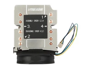 Dynatron 206406 Fan B11-dyn 3u Intel Lga3647 Narrow Ilm Alum Heatsink 205w Brown - Afbeelding 1 van 4