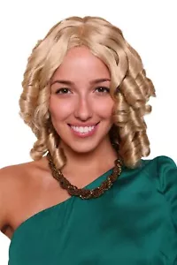 Perücke blond Spirallocken Barock Renaissance griechische Göttin Rom 6006A-202 - Bild 1 von 8