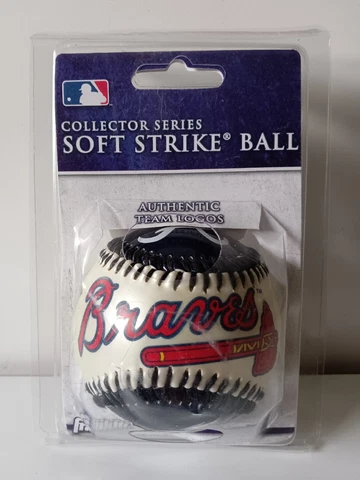 New FRANKLIN Collector Series Soft StrikeBall ATLANTA BRAVES Baseball MLB Sealed Cover