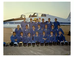 1980 NASA's Group 9 Astronauts - 18+80 - 8x10 Photo On 8.5" x 11" - Picture 1 of 1