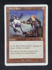 Magic the gathering - MTG - Rod of Ruin - Seventh Edition