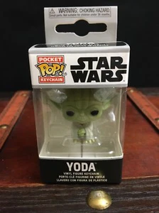 Funko Pop! Pocket Keychain Star Wars YODA Vinyl Figure NIB - Picture 1 of 7