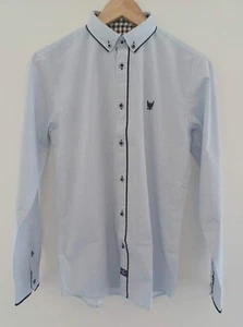 Diesel White Pattern Huntley Retro Collection Shirt Age 13 - Picture 1 of 3