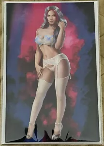 MISS MEOW #1 KITTEN TRAP GLOVER RETAILER EXCLUSIVE LINGERIE VIRGIN LTD 100 NM+ - Picture 1 of 1