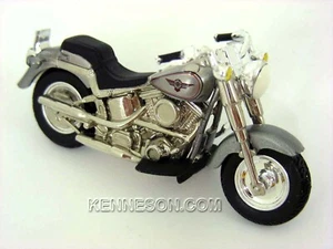 Harley-Davidson '90s Fatboy Hot Wheels Motorcycle - Picture 1 of 3