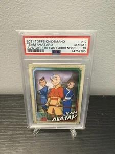 2021 Topps Team Avatar 2 #17 Avatar The Last Airbender PSA 10 Gem Mint - Picture 1 of 2