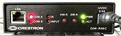 CRESTRON QM-RMC High Performance Compact Room Media 2-Series Controller System - Image 1 of 4