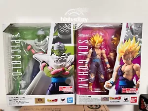 Conjunto de figura de acción Bandai S.H.Figuarts Dragon Ball Z Piccolo & Son Gohan juguete SHF - Imagen 1 de 5