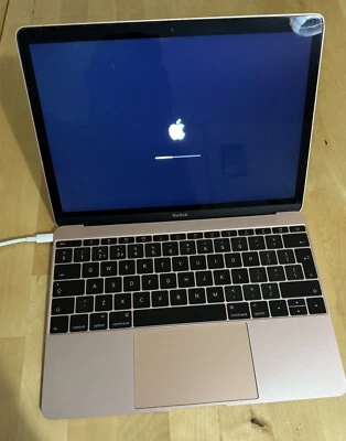 Apple MacBook 12" A1534 2016 M3 1.1GHz 256GB 8GB Retina Rose Gold. - Image 1 of 4
