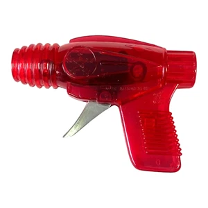 Plastic Friction Space Ray Gun Sparking Toy Pistol RED Hong Kong - Picture 1 of 11