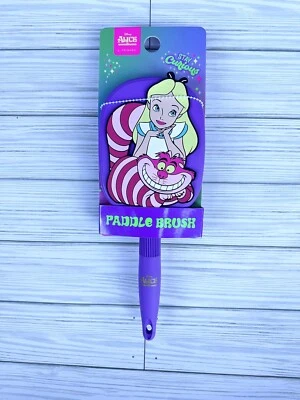 Disney Alice in Wonderland & Cheshire Cat Paddle Hairbrush *Primark*-NEW - Image 1 of 3