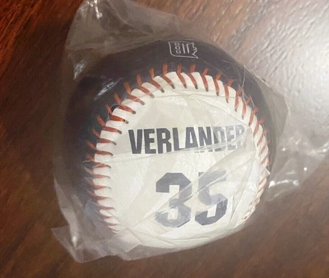 Detroit Tigers, Justin Verlander, Rookie of the Year baseball, Rawlings, New Cover